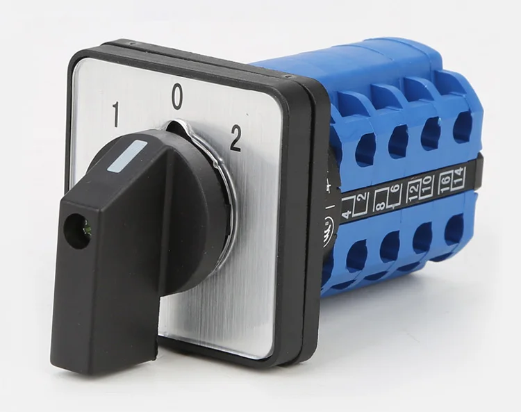 LW26-20/4 changeover cam switch 3 position 4 Poles 4 Wire Double Power Supply Switching
LW26-20/4 changeover cam switch 3 position 4 Poles 4 Wire Double Power Supply Switching