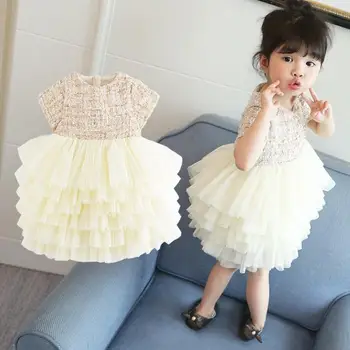 Anlencool 2020 New Baby Toddler Children Girl Beige Lace Party Pageant Wedding Dress Clothing high quality Newborn baby dress
Anlencool 2020 New Baby Toddler Children Girl Beige Lace Party Pageant Wedding Dress Clothing high quality Newborn baby dress
