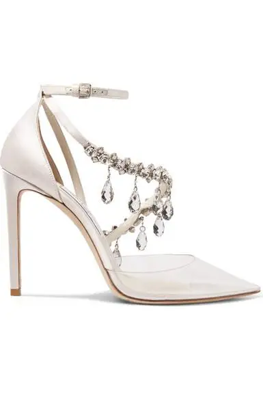 New Rhinestone PVC Dress Sandals Women Pointed Toe Crystal High Heel Sandals Ladies Patchwork Gladiator Sandals High Heels Pumps
New Rhinestone PVC Dress Sandals Women Pointed Toe Crystal High Heel Sandals Ladies Patchwork Gladiator Sandals High Heels Pumps