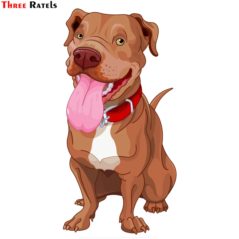 Three Ratels TZ-1556#20*10.5cm pit bull colorful car stickers funny auto sticker decals
Three Ratels TZ-1556#20*10.5cm pit bull colorful car stickers funny auto sticker decals