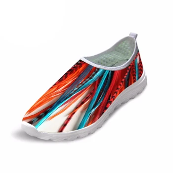 NOISYDESIGNS 2018 Women Casual Mesh Shoes 3D Colorful Feather Printing Women flat Loafers Lady Breathable Summer Shoes Zapatos
NOISYDESIGNS 2018 Women Casual Mesh Shoes 3D Colorful Feather Printing Women flat Loafers Lady Breathable Summer Shoes Zapatos