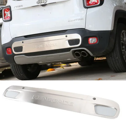Newest Rear Bumper Cover Trim Exterior Accessories Stainless Steel For Jeep Renegade 1.4T- Free Shipping
Newest Rear Bumper Cover Trim Exterior Accessories Stainless Steel For Jeep Renegade 1.4T- Free Shipping