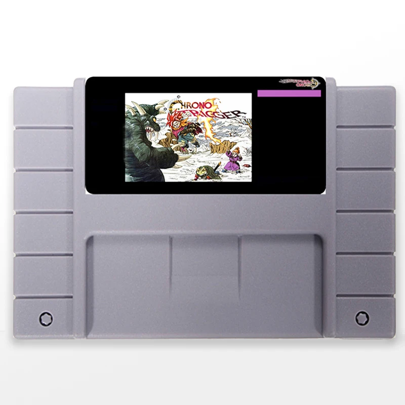 Save File Chrono Trigger USA Version 16 bit Big 46 pins Gray Game Card For NTSC Game Player
Save File Chrono Trigger USA Version 16 bit Big 46 pins Gray Game Card For NTSC Game Player