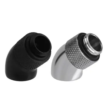 45° Elbow Rotary Brass Adapter Brass G1/4 Screw Thread Male to Female Connector Fitting Computer PC Water Cooling System
45° Elbow Rotary Brass Adapter Brass G1/4 Screw Thread Male to Female Connector Fitting Computer PC Water Cooling System