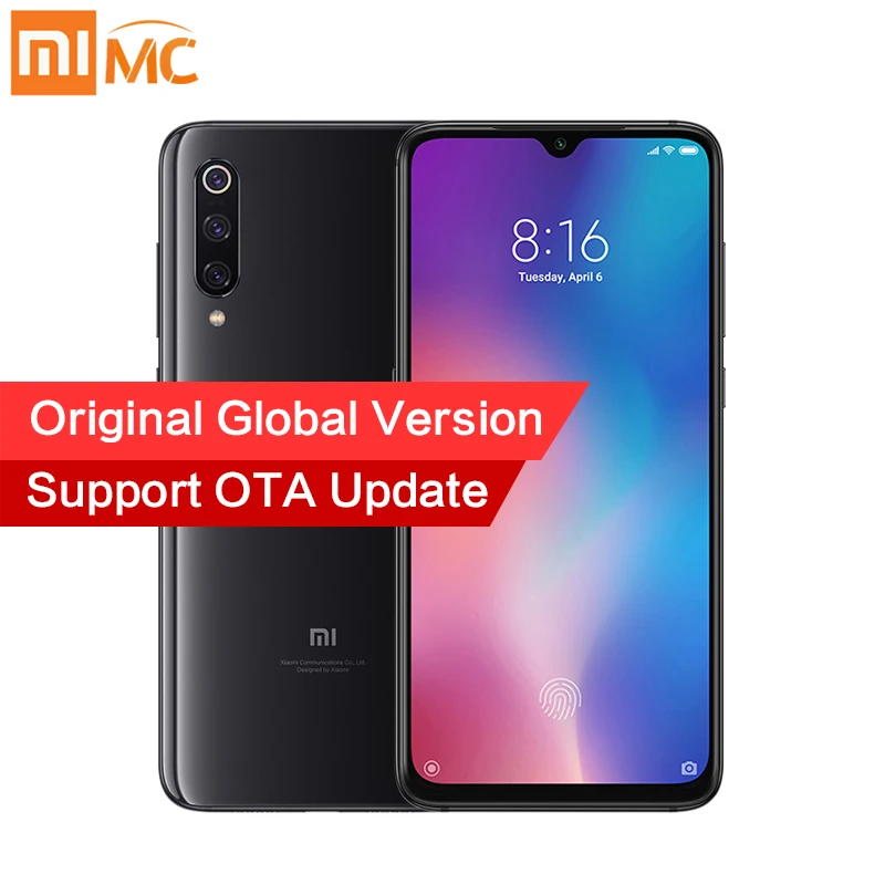 Global Version Xiaomi Mi 9 6GB 64GB Smartphone Snapdragon 855 Octa Core 48MP Triple Cameras Wireless Charging NFC QC4.0 Face ID
Global Version Xiaomi Mi 9 6GB 64GB Smartphone Snapdragon 855 Octa Core 48MP Triple Cameras Wireless Charging NFC QC4.0 Face ID
