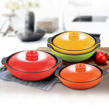 Small casserole dry stewpot high temperature resistant rice noodle soup pot open-fire braised chicken pot saucepan earthen
Small casserole dry stewpot high temperature resistant rice noodle soup pot open-fire braised chicken pot saucepan earthen