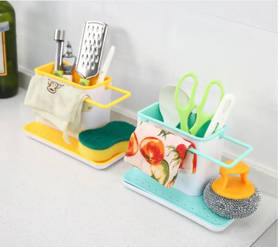 Storage Shelf Sponge Draining Sink Box Rack Dish Rack Kitchen Storage Organizer Stands Tidy Utensils Towel Rack 4 Color
Storage Shelf Sponge Draining Sink Box Rack Dish Rack Kitchen Storage Organizer Stands Tidy Utensils Towel Rack 4 Color