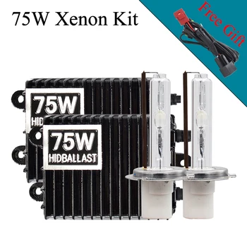 12V 75W Ceramic Xenon Bulb Kit Xenon H1 H7 H3 H11 9005 9006 D2H 4300K 5000K 6000K Headlamp Bulb AC 75W Ballast HID Headlight Kit
12V 75W Ceramic Xenon Bulb Kit Xenon H1 H7 H3 H11 9005 9006 D2H 4300K 5000K 6000K Headlamp Bulb AC 75W Ballast HID Headlight Kit