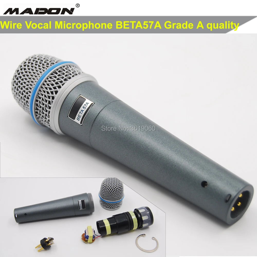 Free shipping, Grade A quality BETA57A Precision tom snare drum kit instrument dynamic BETA57A wired microphone
Free shipping, Grade A quality BETA57A Precision tom snare drum kit instrument dynamic BETA57A wired microphone
