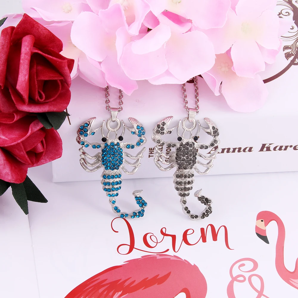 Full Zircon Necklace Charm Crystal Vintage Scorpion Choker Cute Pendant Torque Sweater Necklace Flawless Ornaments Necklaces
Full Zircon Necklace Charm Crystal Vintage Scorpion Choker Cute Pendant Torque Sweater Necklace Flawless Ornaments Necklaces