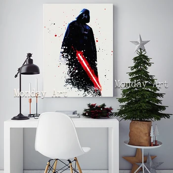Hand painted Elegant Poetry Star Wars Darth Vader Abstract Canvas Painting Art Picture Wall Decoration living room Home Decor
Hand painted Elegant Poetry Star Wars Darth Vader Abstract Canvas Painting Art Picture Wall Decoration living room Home Decor
