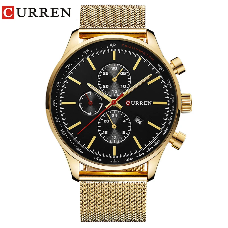 CURREN Watch Men Fashion Casual Full Sports Watches Relogio Masculino Business relojes Quartz watch 8227
CURREN Watch Men Fashion Casual Full Sports Watches Relogio Masculino Business relojes Quartz watch 8227