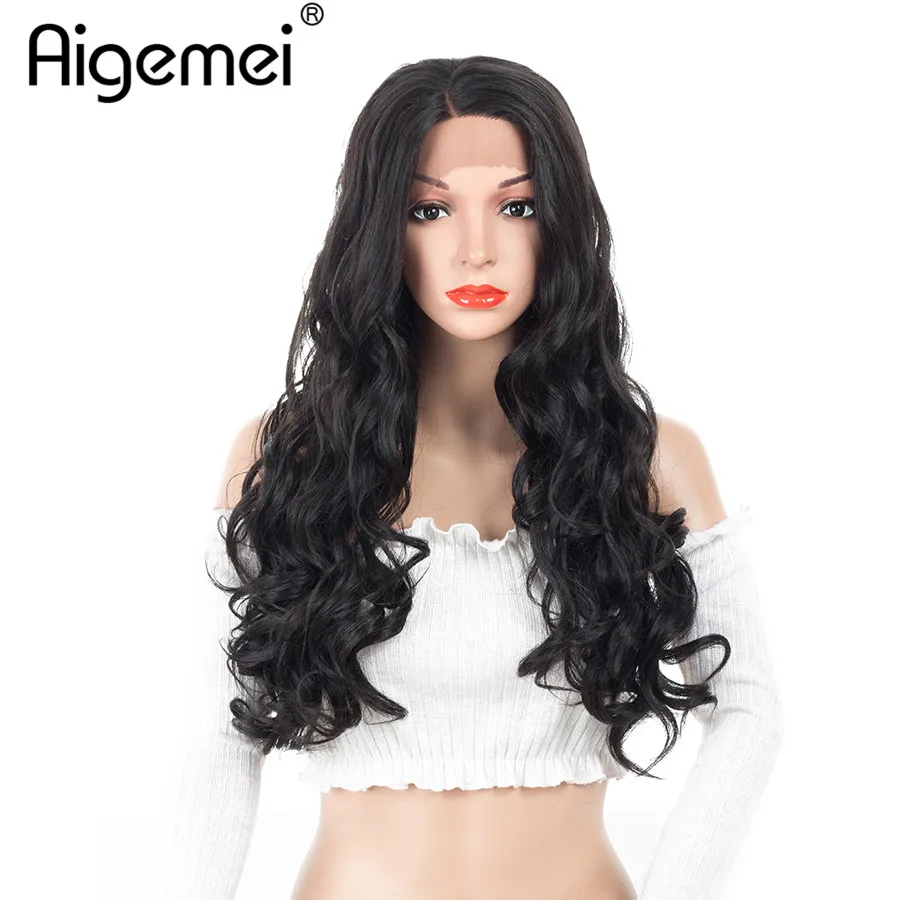 Aigemei 24'' Long Curly Wigs Lace Front Wig Heat Resistant Real Synthetic Hair Full Head Wigs Cosplay Party Wear For Women
Aigemei 24'' Long Curly Wigs Lace Front Wig Heat Resistant Real Synthetic Hair Full Head Wigs Cosplay Party Wear For Women
