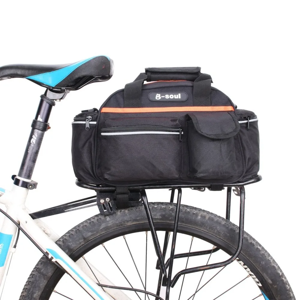 Large Capacity MTB Mountain Bike Rack Bag Multifunctional Road Bicycle Pannier Rear Seat Trunk Bag Handbag Cycling Accessories
Large Capacity MTB Mountain Bike Rack Bag Multifunctional Road Bicycle Pannier Rear Seat Trunk Bag Handbag Cycling Accessories
