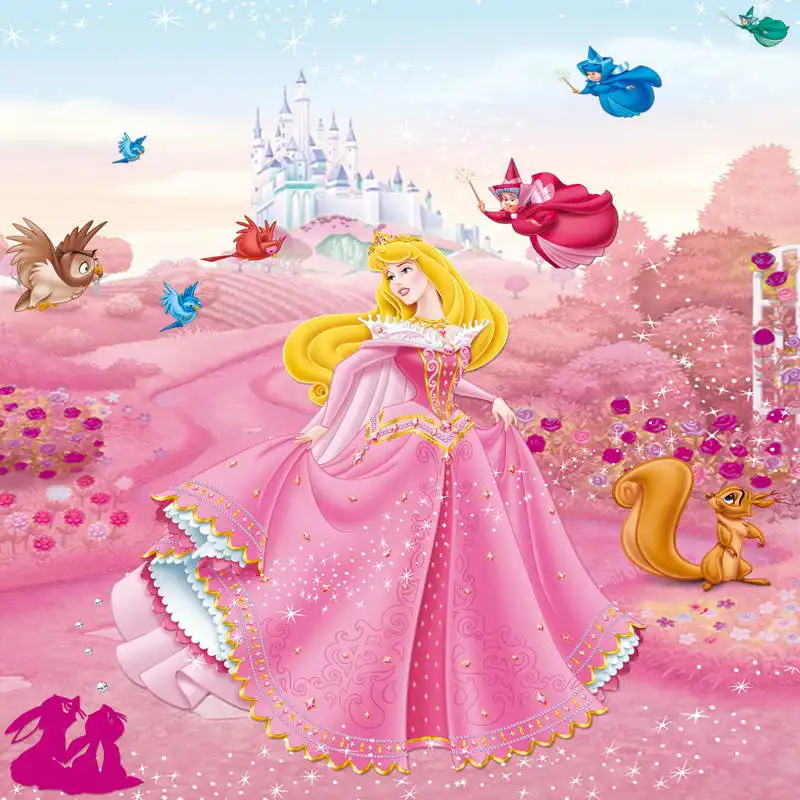 8x8FT Sleep Beauty Aurora Princess Pink Caslte Animal Angels Hill Custom Photo Studio Background Backdrop Vinyl 240cm x 240cm
8x8FT Sleep Beauty Aurora Princess Pink Caslte Animal Angels Hill Custom Photo Studio Background Backdrop Vinyl 240cm x 240cm