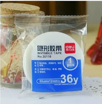 deli 30110 tape invisible tape office adhesive tape seamless tape student supplies Wholesale and Retail
deli 30110 tape invisible tape office adhesive tape seamless tape student supplies Wholesale and Retail
