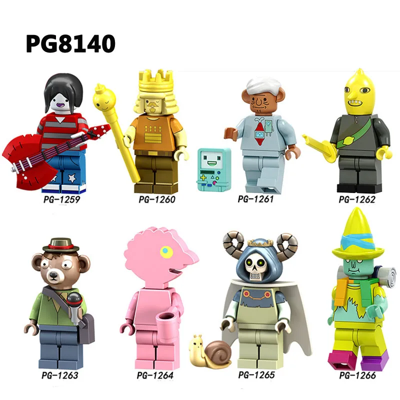 New 8pcs Cartoon TV Figures Adventure Time Series the King of Ooo Mo and Bi Mo Building Blocks Toys Kids Gifts PG8140
New 8pcs Cartoon TV Figures Adventure Time Series the King of Ooo Mo and Bi Mo Building Blocks Toys Kids Gifts PG8140