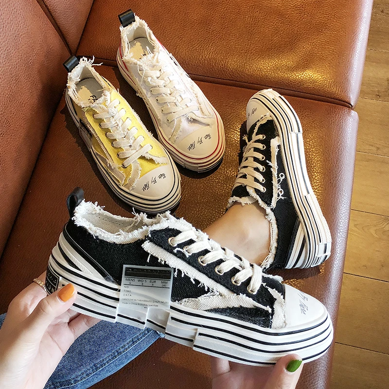 2019 New shoes woman sneakers spring summer autumn fashion wild white casual comfortable non-slip wearable canvas shoes
2019 New shoes woman sneakers spring summer autumn fashion wild white casual comfortable non-slip wearable canvas shoes