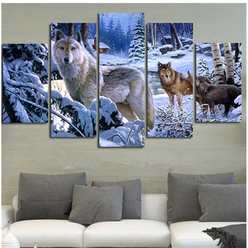 5D Diy Diamond Painting Cristal Cross Stitch Full Needlework Home Decorative 3D Full Square Diamond Embroidery 5PC/SET Snow Wolf
5D Diy Diamond Painting Cristal Cross Stitch Full Needlework Home Decorative 3D Full Square Diamond Embroidery 5PC/SET Snow Wolf