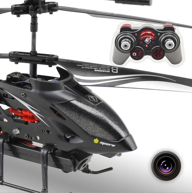 

HOT! WL S977 RC Drone 3.5 CH Radio remote Control Metal Gyro rc Helicopter With HD Camera RC Helicopter Girft kid