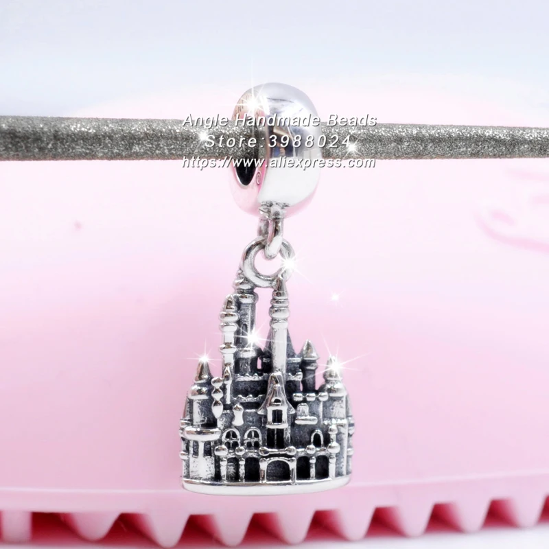 100% 925 Sterling Silver Disn ey Collection Shanghai Resort Castle Dangle Charm Beaded Charm Fit European Bracelets Necklaces
100% 925 Sterling Silver Disn ey Collection Shanghai Resort Castle Dangle Charm Beaded Charm Fit European Bracelets Necklaces