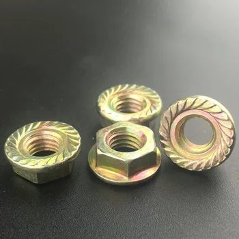 Non Slip Screw Cap Galvanized Six Angle Flange Nut M3M4M6M8 with Pad Tooth Nut M10 M12 M14 M16
Non Slip Screw Cap Galvanized Six Angle Flange Nut M3M4M6M8 with Pad Tooth Nut M10 M12 M14 M16