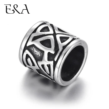 Stainless Steel Viking Beads Large Hole Blacken Cylinder Slider Spacer Fit 8mm Leather Bracelet Jewelry Making DIY Bead Supplies
Stainless Steel Viking Beads Large Hole Blacken Cylinder Slider Spacer Fit 8mm Leather Bracelet Jewelry Making DIY Bead Supplies