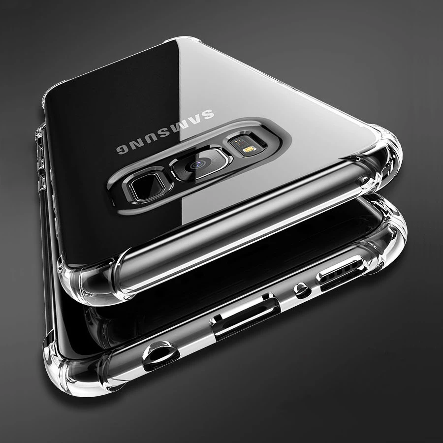 Противоударный полный защитный ТПУ чехол для Samsung Galaxy A3 A5 A7 J3 J5 J7 Pro 2017 A6 A8 J4 J6 Plus Prime