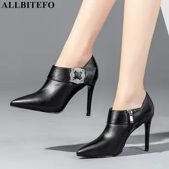 ALLBITEFO fashion Rhinestone genuine leather high heels party women shoes high quality women high heel shoes spring women heels
ALLBITEFO fashion Rhinestone genuine leather high heels party women shoes high quality women high heel shoes spring women heels