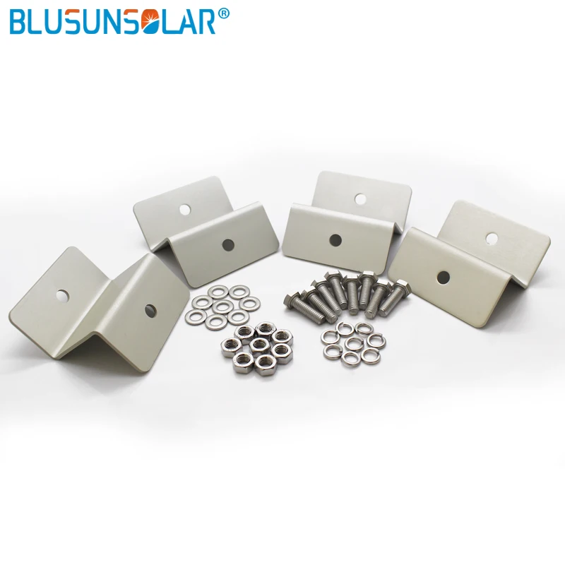 10 sets / lot Hot Sell Z-type Aluminum Solar Panel Roof Mounting Bracket for Carvan Roof Bracket Kits -ZJ0216
10 sets / lot Hot Sell Z-type Aluminum Solar Panel Roof Mounting Bracket for Carvan Roof Bracket Kits -ZJ0216
