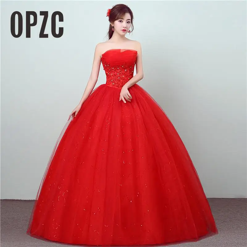 Wedding dress 2018 New Arrival Spring and Summer Korean Stlye Sweet Princess Red Bridal Gowns Vestidos De Novia
Wedding dress 2018 New Arrival Spring and Summer Korean Stlye Sweet Princess Red Bridal Gowns Vestidos De Novia