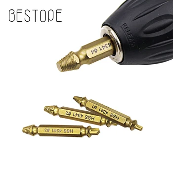 4pcs Drill Bit Set Damaged Screw Extractor Easily Take Out Broken Screw,Bolt Remover Stripped Screws Extractor Demolition Tools
4pcs Drill Bit Set Damaged Screw Extractor Easily Take Out Broken Screw,Bolt Remover Stripped Screws Extractor Demolition Tools