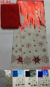 Hot sale african swiss voile lace in switzerland with mossaic gold nigerian lace fabrics latest african laces with beads LE-A4
Hot sale african swiss voile lace in switzerland with mossaic gold nigerian lace fabrics latest african laces with beads LE-A4