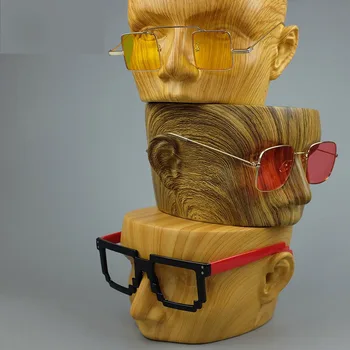 Fiberglass Imitation Wood Grain Mannequin Dummy Head For Sunglass Display,Manikin Heads,3 Colors 
Fiberglass Imitation Wood Grain Mannequin Dummy Head For Sunglass Display,Manikin Heads,3 Colors