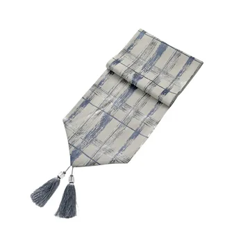 light luxury gray blue checked table runner jacquard table cover towel geometric coffee table mat cabinet table cloth
light luxury gray blue checked table runner jacquard table cover towel geometric coffee table mat cabinet table cloth