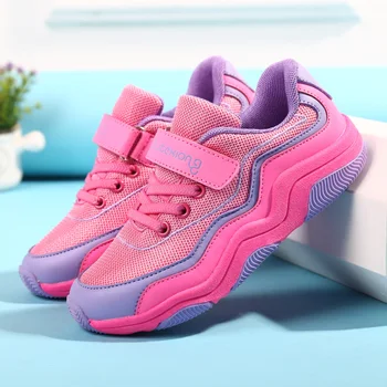 2018 New Contrast Color Design Girls Running Shoes Kids Sneakers Outdoor Sport Shoes for Children Trainers Mesh Breathable
2018 New Contrast Color Design Girls Running Shoes Kids Sneakers Outdoor Sport Shoes for Children Trainers Mesh Breathable