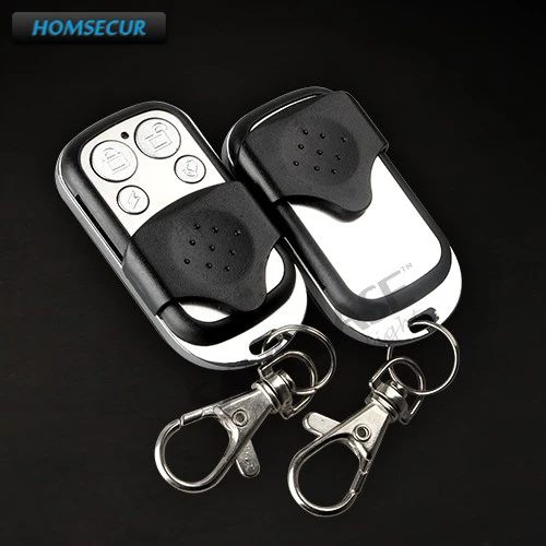 HOMSECUR 2Pcs New 433MHz RF Remote Control Keyfob For Our 433MHz Home Alarm System
HOMSECUR 2Pcs New 433MHz RF Remote Control Keyfob For Our 433MHz Home Alarm System