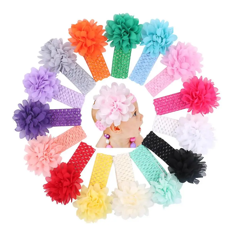 Baby Girl Toddler Infant Children Soft Big Chiffon Flower Bows Crochet Knitted Elastic Headband Hairband Headpiece Accessories
Baby Girl Toddler Infant Children Soft Big Chiffon Flower Bows Crochet Knitted Elastic Headband Hairband Headpiece Accessories