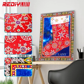 Special Shaped Diamond Mosaic Christmas Gift Crystal Shining Round Rhinestones Wall Arts DIY Diamond Painting Cross Stitch Kits
Special Shaped Diamond Mosaic Christmas Gift Crystal Shining Round Rhinestones Wall Arts DIY Diamond Painting Cross Stitch Kits