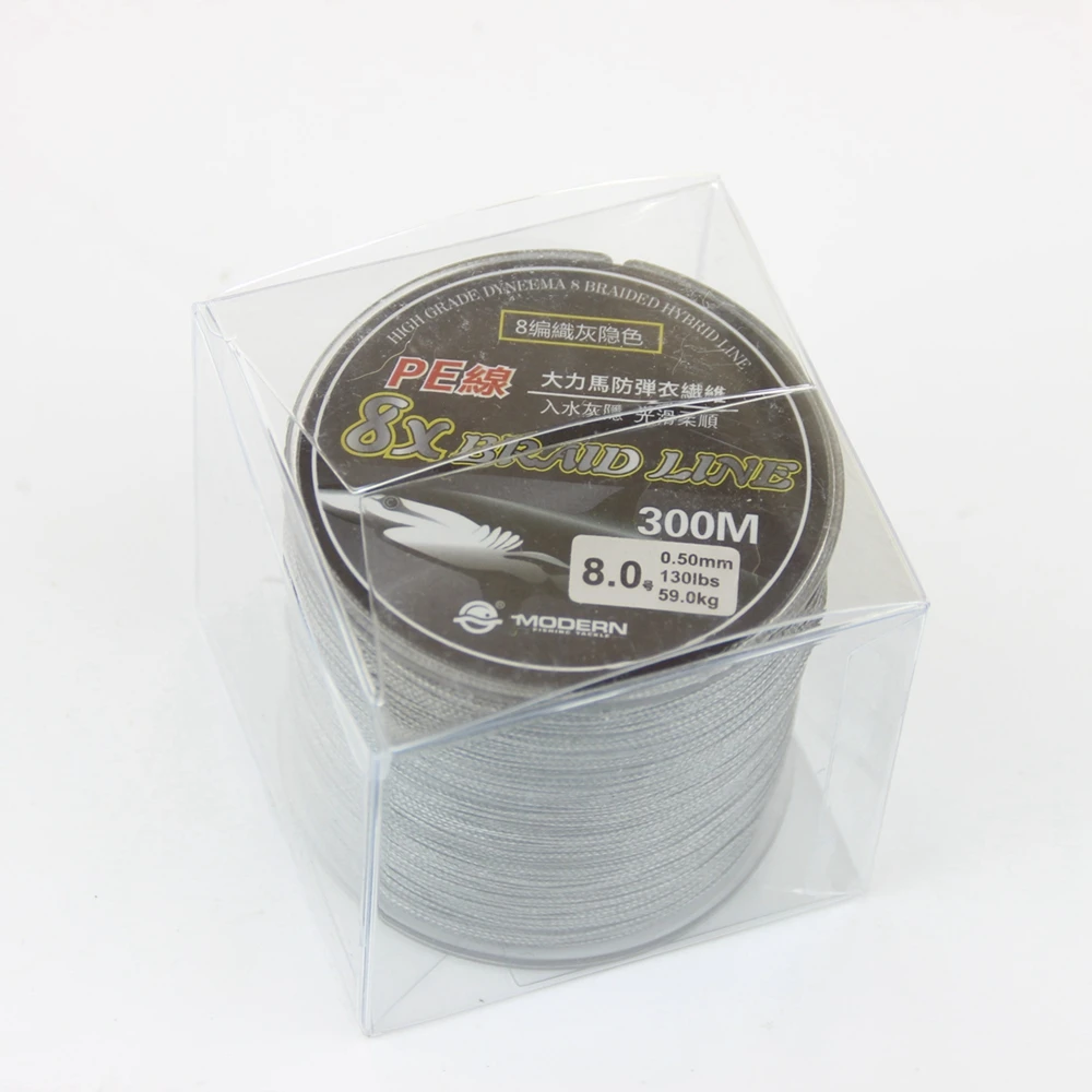 RoseWood 300M PE Braid 8 Stands 18LBs 130LB Multifilament Fishing Line FreshwaterSaltwater Braided Super Strong (5)