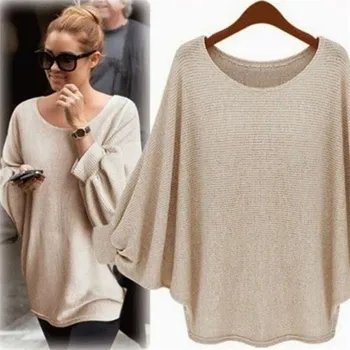 NDUCJSI Casual Sweater Solid Blusas Autumn Winter Women Sweater Jumper Batwing Long Sleeve Loose Feminina Vestidos New Pullover
NDUCJSI Casual Sweater Solid Blusas Autumn Winter Women Sweater Jumper Batwing Long Sleeve Loose Feminina Vestidos New Pullover