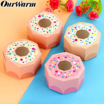 OurWarm 10pcs Pink Donut Candy Box Hexagon Boxes for Donut Party Kids Birthday Candy Boxes Party Decor kraft Boxes with Window
OurWarm 10pcs Pink Donut Candy Box Hexagon Boxes for Donut Party Kids Birthday Candy Boxes Party Decor kraft Boxes with Window