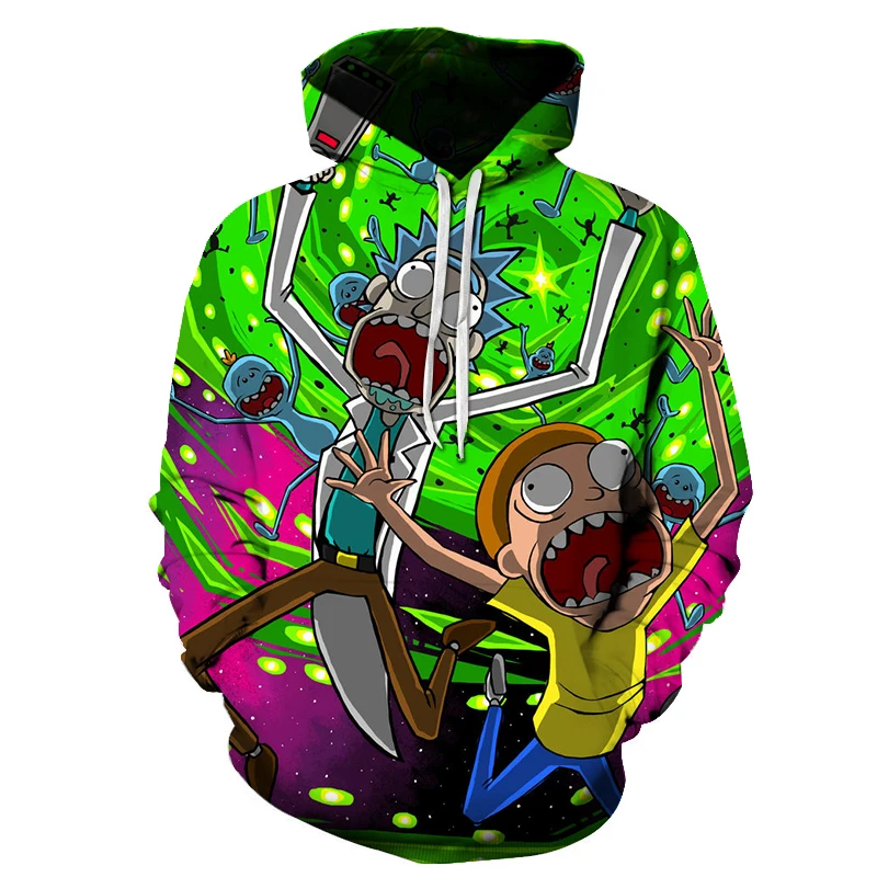 2018 new 3D Rick And Morty Hoodies Sweatshirt Men Women Funny Cartoon Rick Print Hoodie Sweatshirt Mens Harajuku Hip Hop Street
2018 new 3D Rick And Morty Hoodies Sweatshirt Men Women Funny Cartoon Rick Print Hoodie Sweatshirt Mens Harajuku Hip Hop Street
