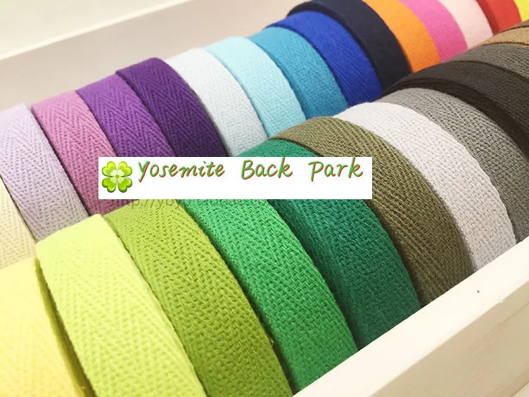 15 mm width 50 yard Cotton Herringbone Webbing Tape bias binding, bunting Twill Apron Sewing Tape - DIY Bags, Aprons, Straps
15 mm width 50 yard Cotton Herringbone Webbing Tape bias binding, bunting Twill Apron Sewing Tape - DIY Bags, Aprons, Straps