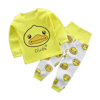 2018 Autumn kids pajamas Baby Sleep Sets Long sleeves Cartoons High waist Nightwear for boys girls children clothing 2pcs/set
2018 Autumn kids pajamas Baby Sleep Sets Long sleeves Cartoons High waist Nightwear for boys girls children clothing 2pcs/set