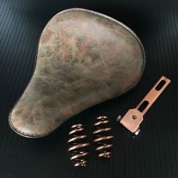 For Harley Custom Chopper Bobber Brown Leather Motorcycle Retro Solo Seat Saddle Seat + Black 3" Spring Swivel Bracket
For Harley Custom Chopper Bobber Brown Leather Motorcycle Retro Solo Seat Saddle Seat + Black 3" Spring Swivel Bracket