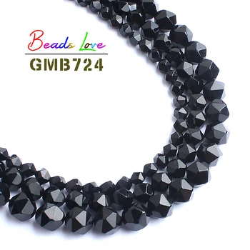 Natural Stone Beads Faceted Black Agates Loose Beads For Jewelry Making 6/8/10mm Spacer Beads Diy EDC Prayer Beads
Natural Stone Beads Faceted Black Agates Loose Beads For Jewelry Making 6/8/10mm Spacer Beads Diy EDC Prayer Beads