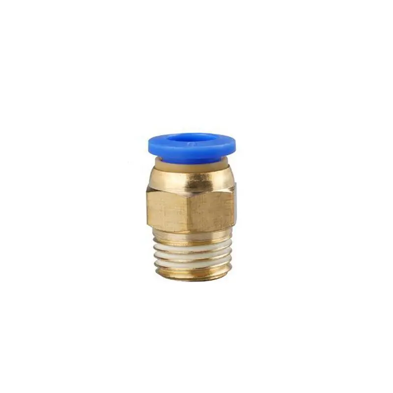 PC8-02 Brass Plastic Pneumatic Blue Air Quick Connector Element 8mm to 1/4'' BSP Male Thread Push Straight In Pipe Fitting Parts
PC8-02 Brass Plastic Pneumatic Blue Air Quick Connector Element 8mm to 1/4'' BSP Male Thread Push Straight In Pipe Fitting Parts