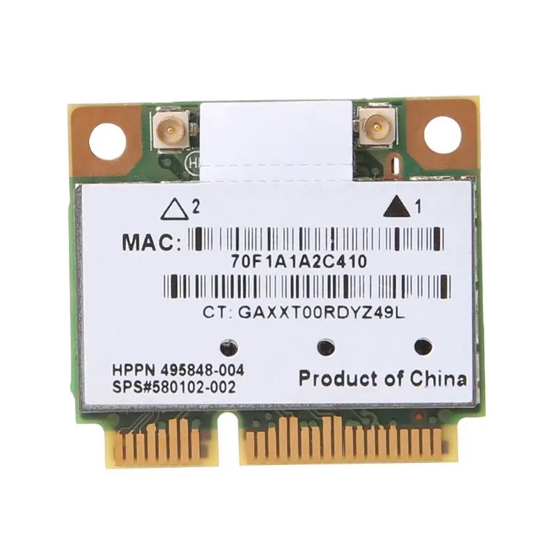 Atheros AR9280 2.4ghz 5ghz WLAN Minipci-express AR5BHB92 for Linux Hackintosh Win10 Wireless WiFi Network Card
Atheros AR9280 2.4ghz 5ghz WLAN Minipci-express AR5BHB92 for Linux Hackintosh Win10 Wireless WiFi Network Card