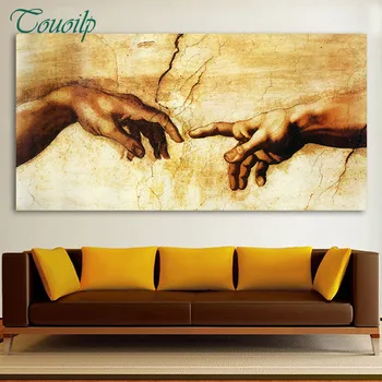 Full Diamond Embroidery Michelangelo Creation Of Adam 5d diamond painting china Cross Stitch Diamond Mosaic Pictures Christmas
Full Diamond Embroidery Michelangelo Creation Of Adam 5d diamond painting china Cross Stitch Diamond Mosaic Pictures Christmas